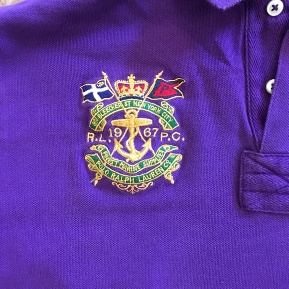 Polo Ralph Lauren Big Pony Logo Crest Shirt Mens L - Picture 3 of 7